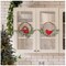 2pcs Small Christmas Wreath with Cardinal, 9-inch Mini Wreaths for Cabinets, Cabinet Wreaths for Kitchen Christmas, Wreaths for Windows (Cardinal)